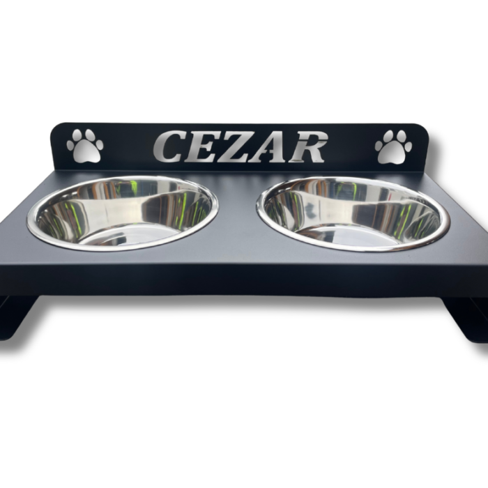 Stojak na miski dla psa